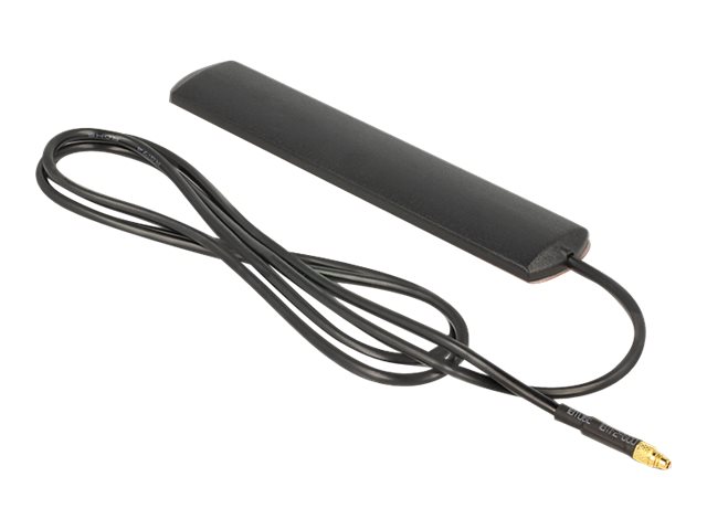 DeLOCK LTE Band 1 - 10 / 12 - 20 / 23 / 25 - 30 / 33 - 41 / 44 Antenne 0.5cm Sort