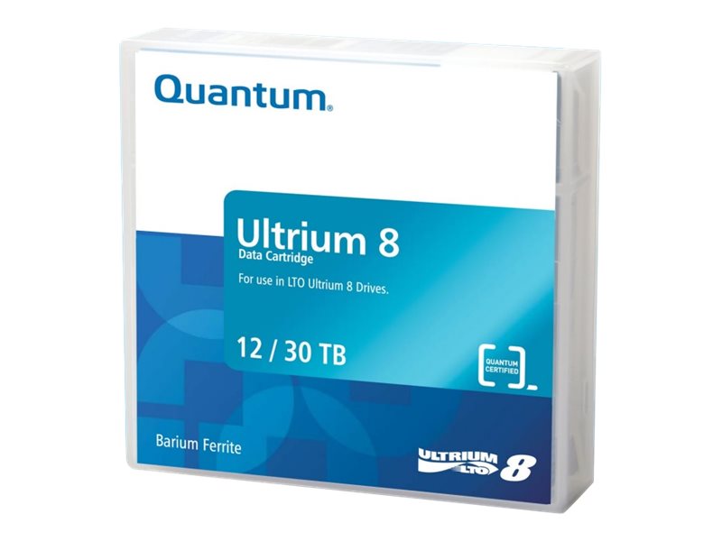 Quantum - LTO Ultrium 8 - 12 TB / 30 TB - murstensrød