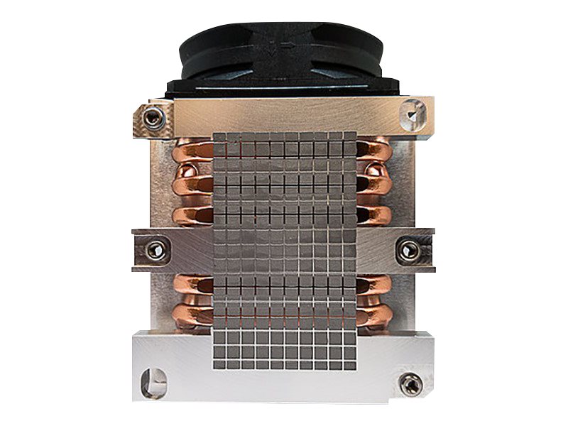 Inter-Tech B-14 Processor-køler 1-pack Sort Guld Grå 80 mm