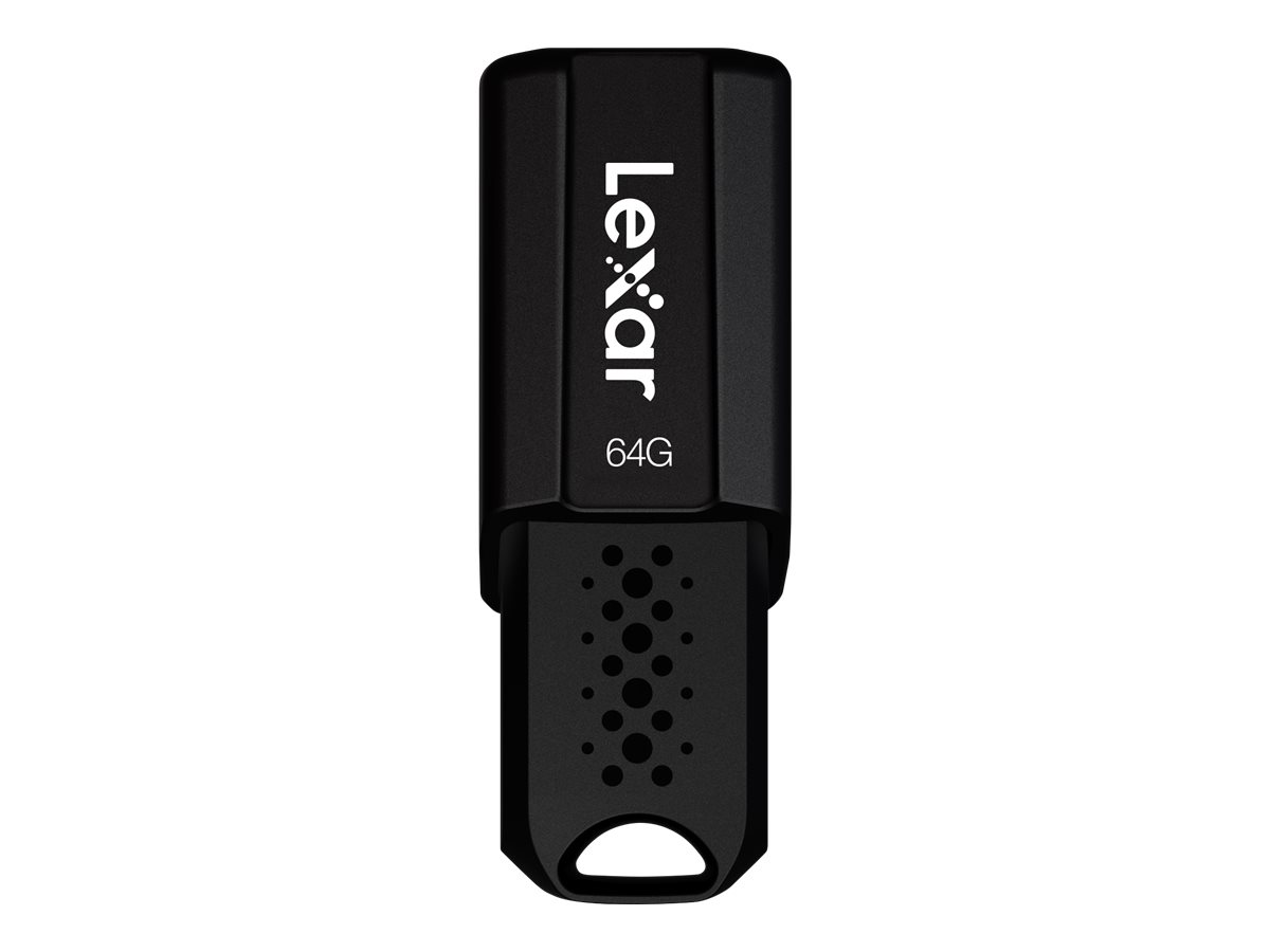 Lexar JumpDrive S80 - USB flashdrive - 64 GB - USB 3.1 - sort