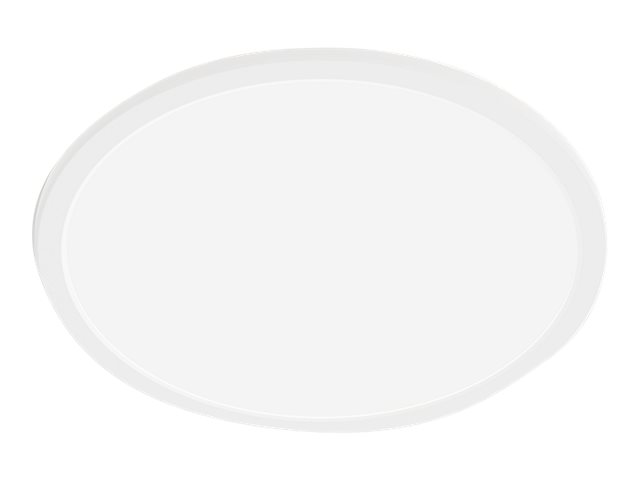 Philips Superslim Funktionel LED Loftlampe i hvid metal/plastik - CL550 RD 15W 40K W WVIP4406 Rustfritstål