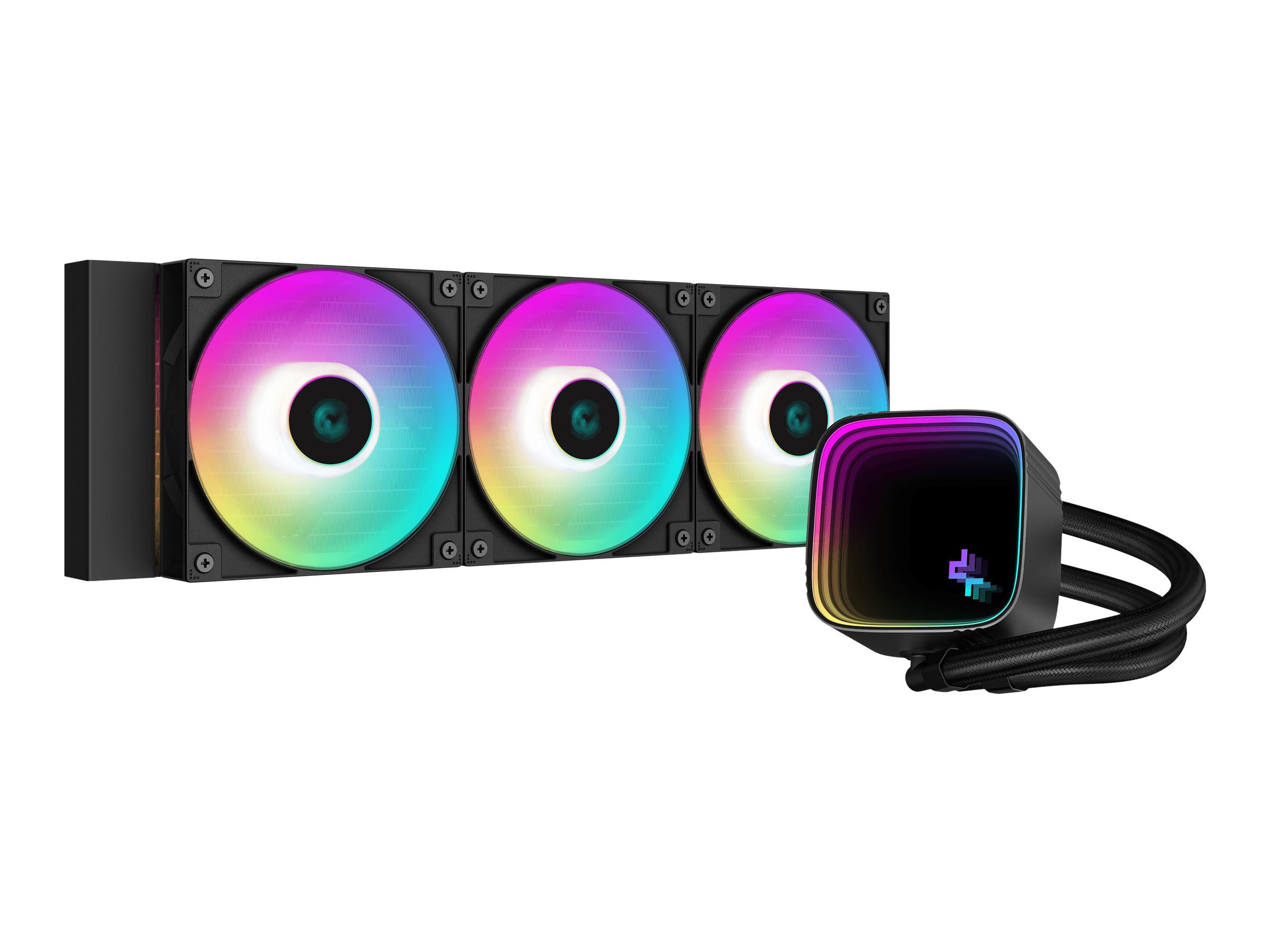 Deepcool Infinity Series LS720 SE Processors flydende kølesystem 1-pack Sort 120 mm Vandkøling - GEEKD.dk