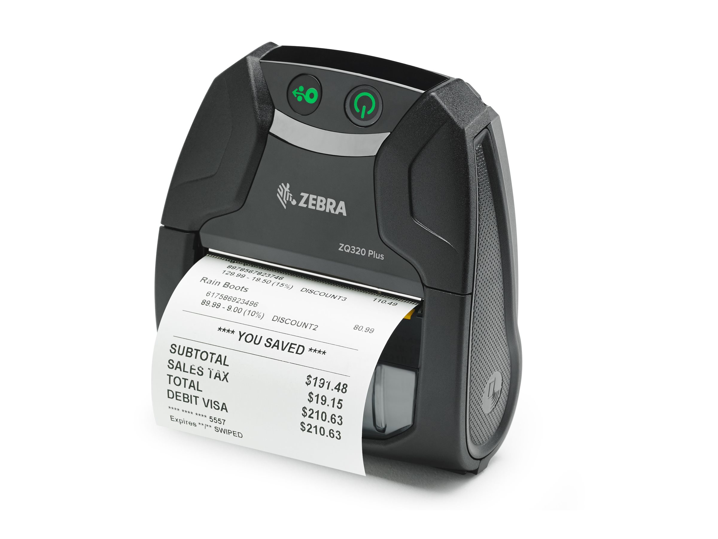 Zebra Zq320 Plus Etiketprinter Direkte Termisk 203 X 203 Dpi 100 Mm/sek. Kabel & Trådløs Bluetooth