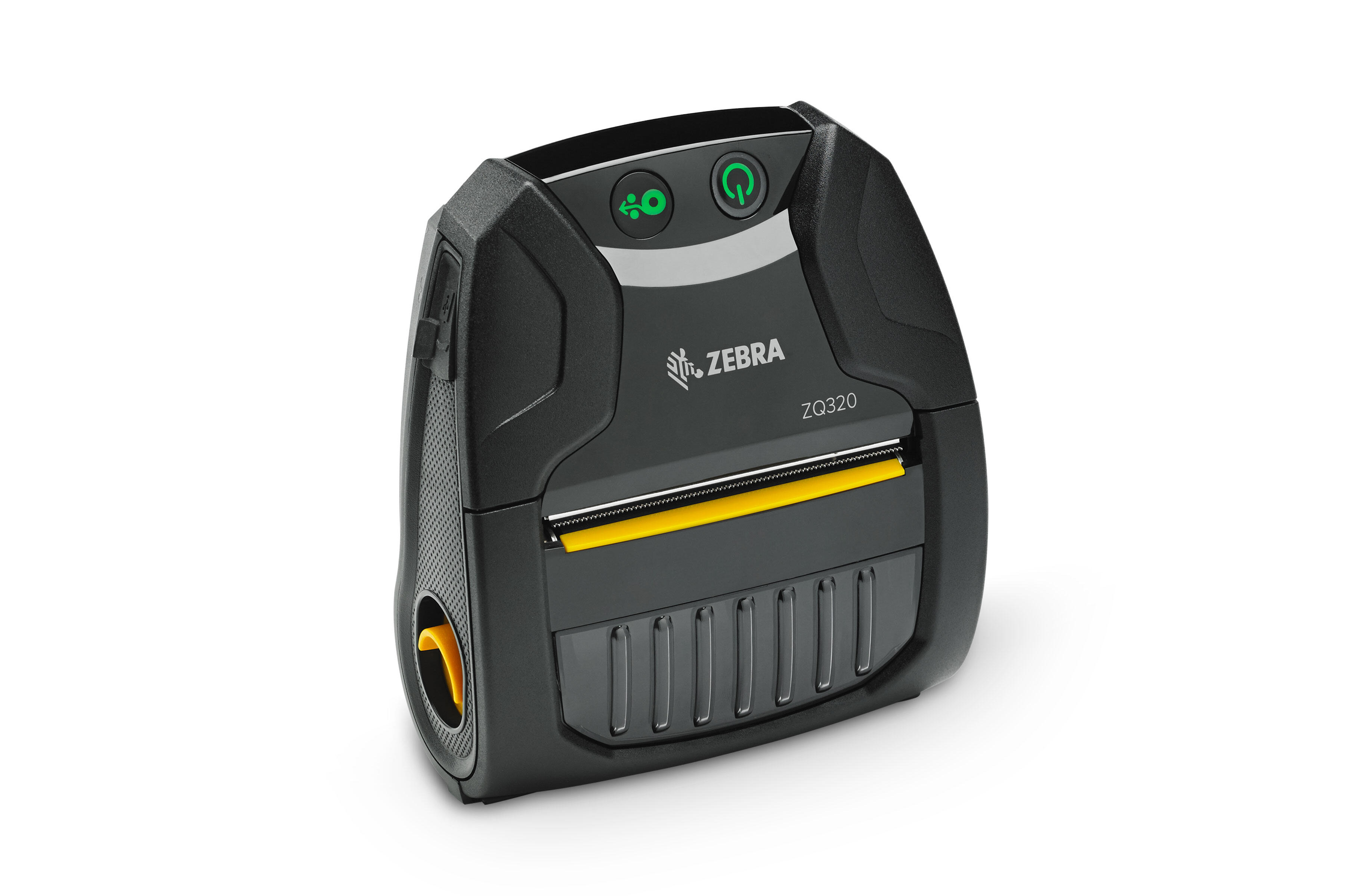 Zebra ZQ320 Plus - Kvitteringsprinter - direkte termisk - Rulle (8 cm) - 203 dpi - op til 101.6 mm/sek. - USB 2.0, NFC, Bluetooth 4.0 LE - rivebarre - sort