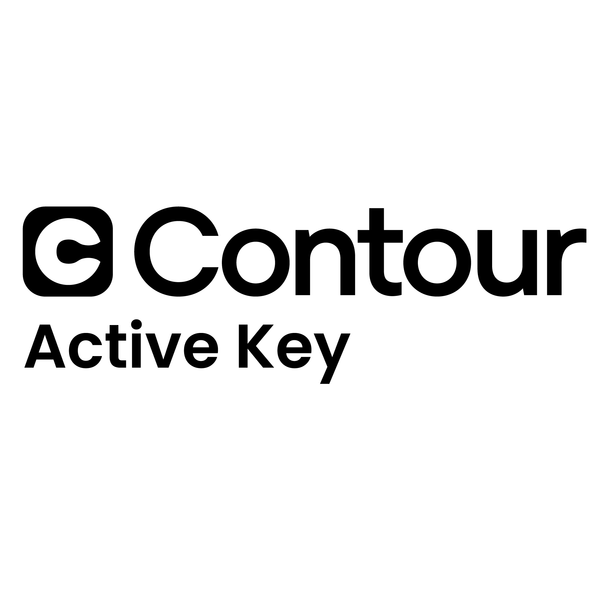 Contour Active Key IndustrialKey AK-4400-G - Tastatur - USB - USA - sort