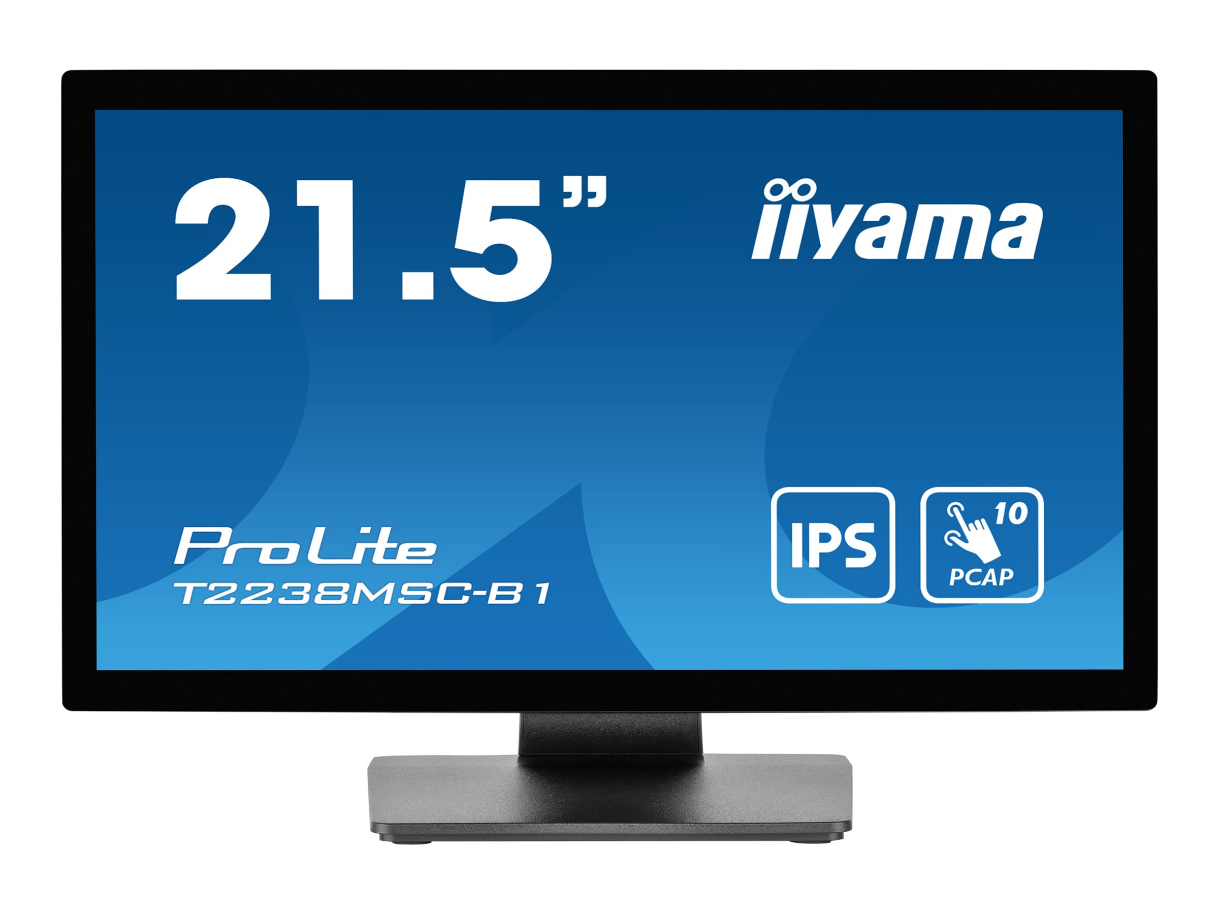 iiyama ProLite T2238MSC-B1 21.5" IPS 1920 x 1080 (Full HD) HDMI DisplayPort
