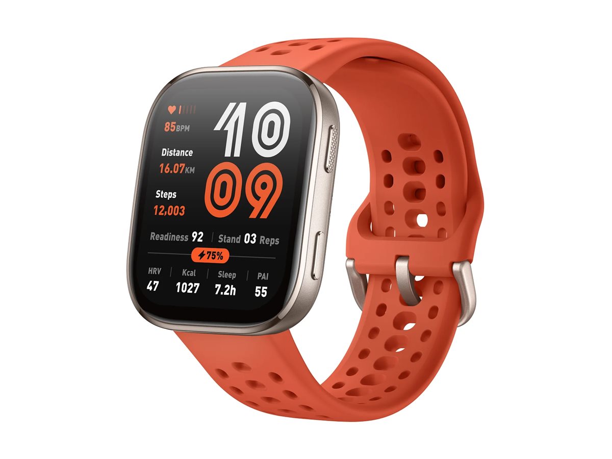 Amazfit Bip 6 Str. ONE SIZE Rød Unisex