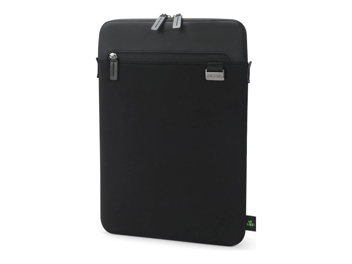 DICOTA FIVE Hylster til notebook 13" Neopren Genbrugt PET Sort