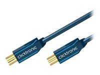 ClickTronic Koaxialkabel Premiumkabel | Koaxialkontakt  Koaxialkoppling | 5,0 m | > 95 dB