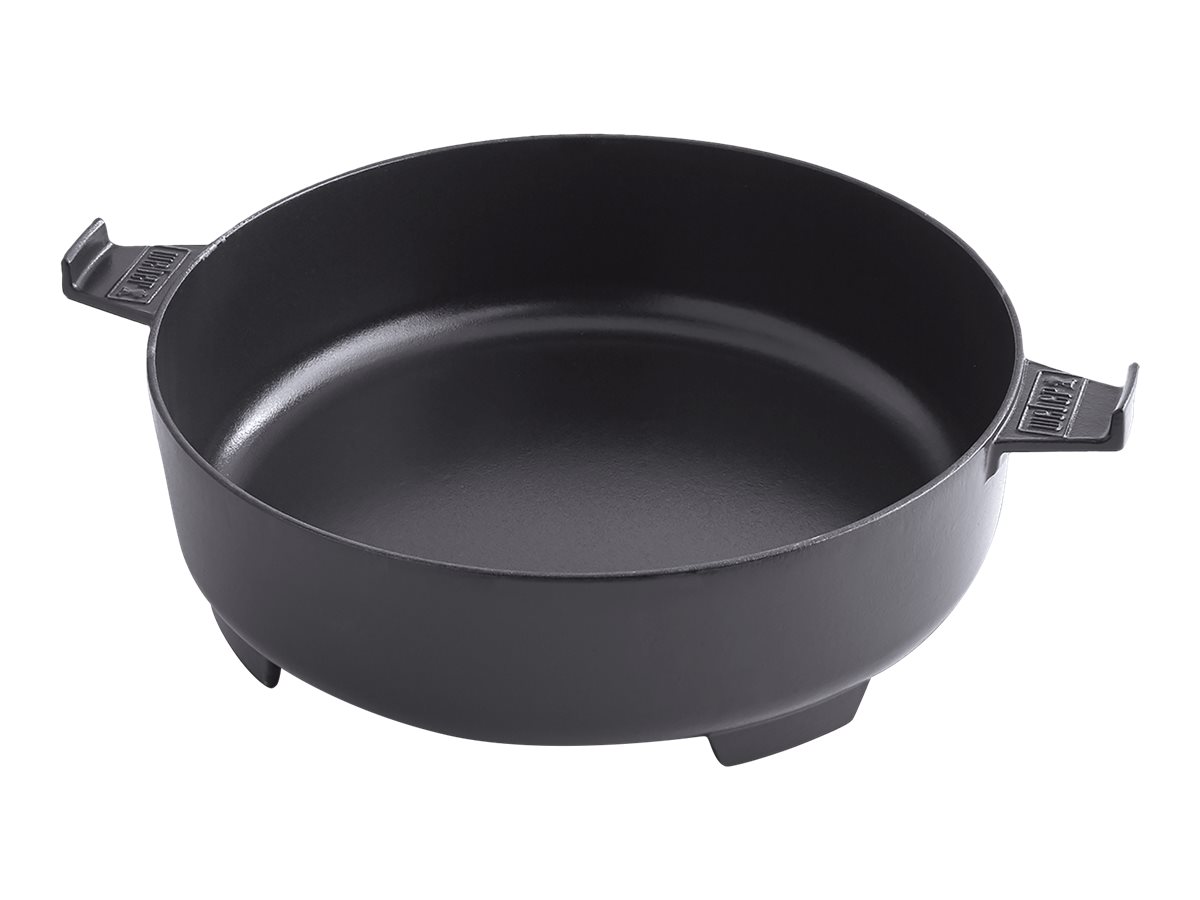 Weber 8857, 6,8 L, Sort, Porcelæn, Støbejern, Emalje, 423,7 mm, 335 mm