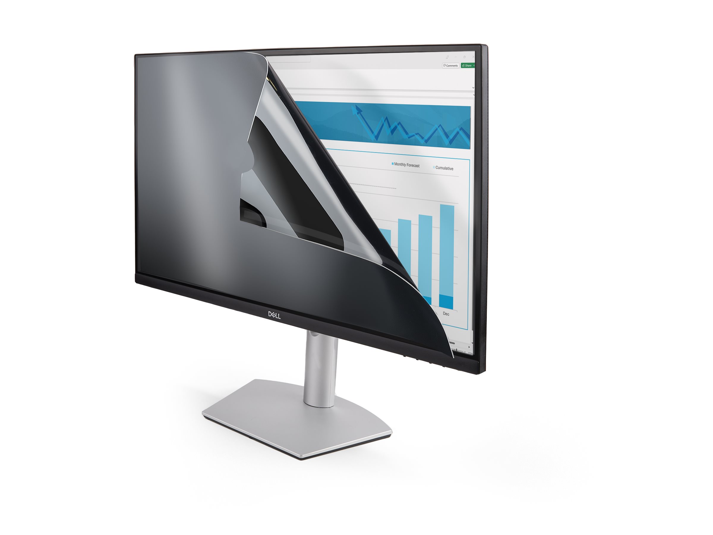 StarTech Monitor Privacy Screen for 23.8 inch PC Display, Computer Screen Security Filter, Blue Light Reducing Screen Protector Film, 16:9 Widescreen, Matte/Glossy, +/-30 Degree Viewing - Blue Light Filter - Privacy-filter for skærm - 2-vejs - aftagelig - stik i/klæbemiddel - 23,8 bred