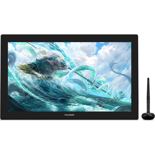 HUION PRO 24 4K, Ledningsført, 5080 lpi, 527,04 x 296,46 mm, USB, 1 cm, 2 mm