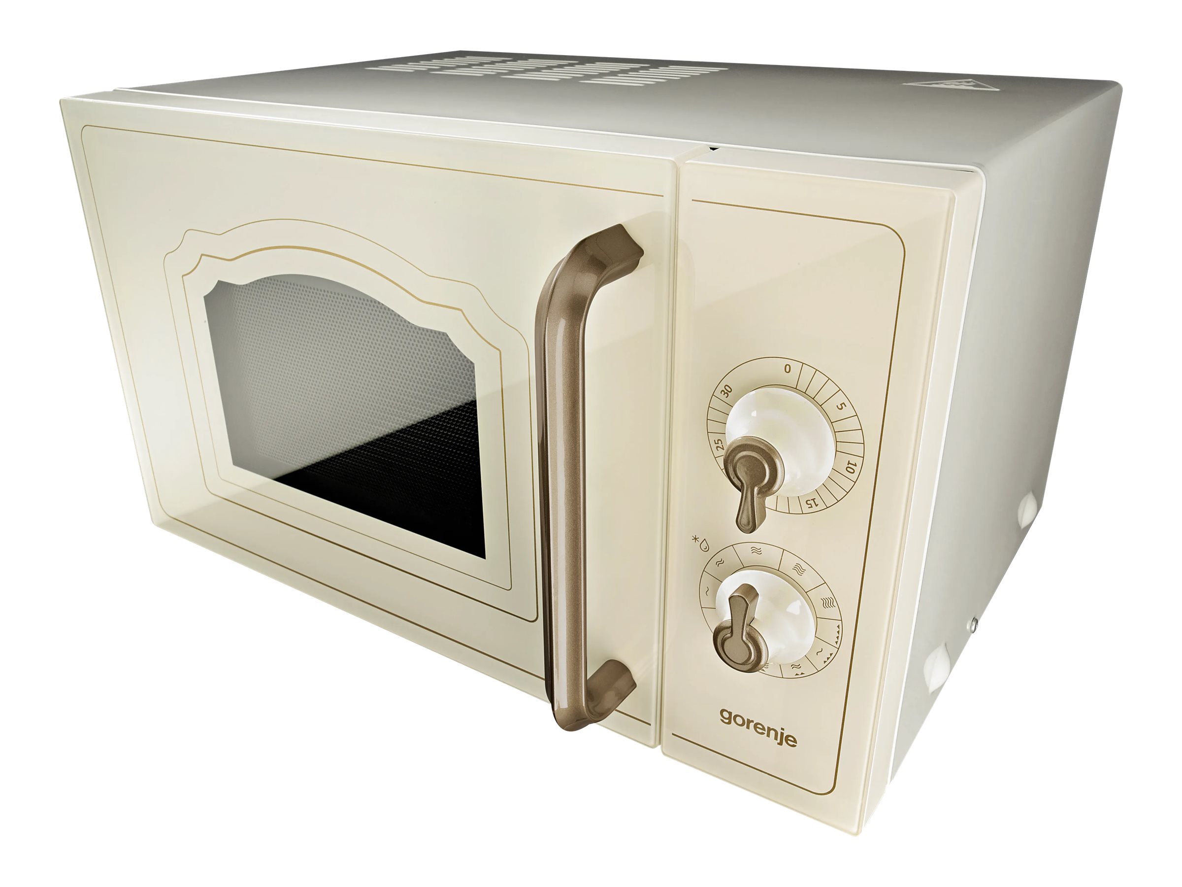 Gorenje Classico MO4250CLI - Mikrobølgeovn med grill - 20 liter - 700 W - elfenben