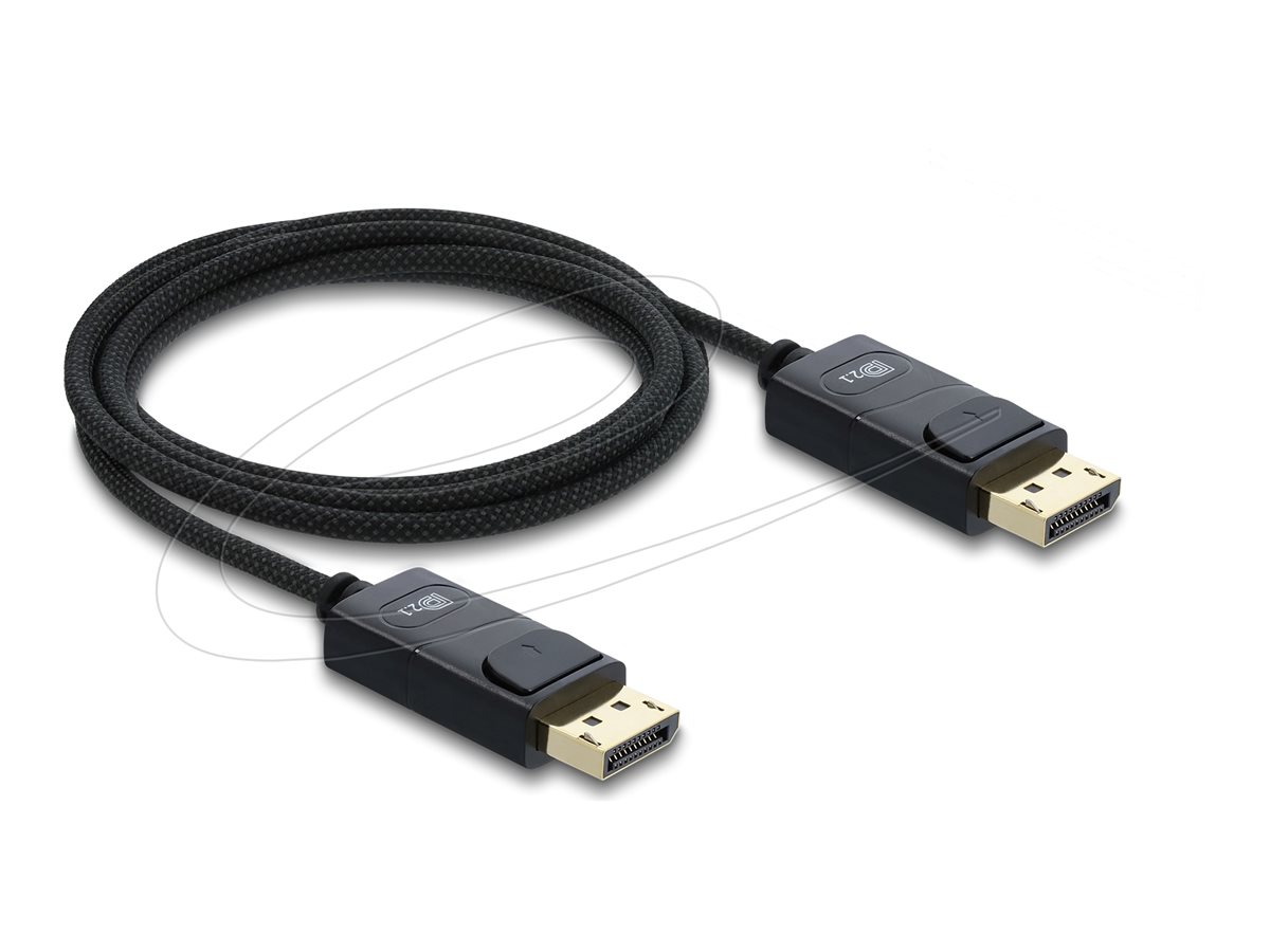 Delock DisplayPort kabel 2m Sort