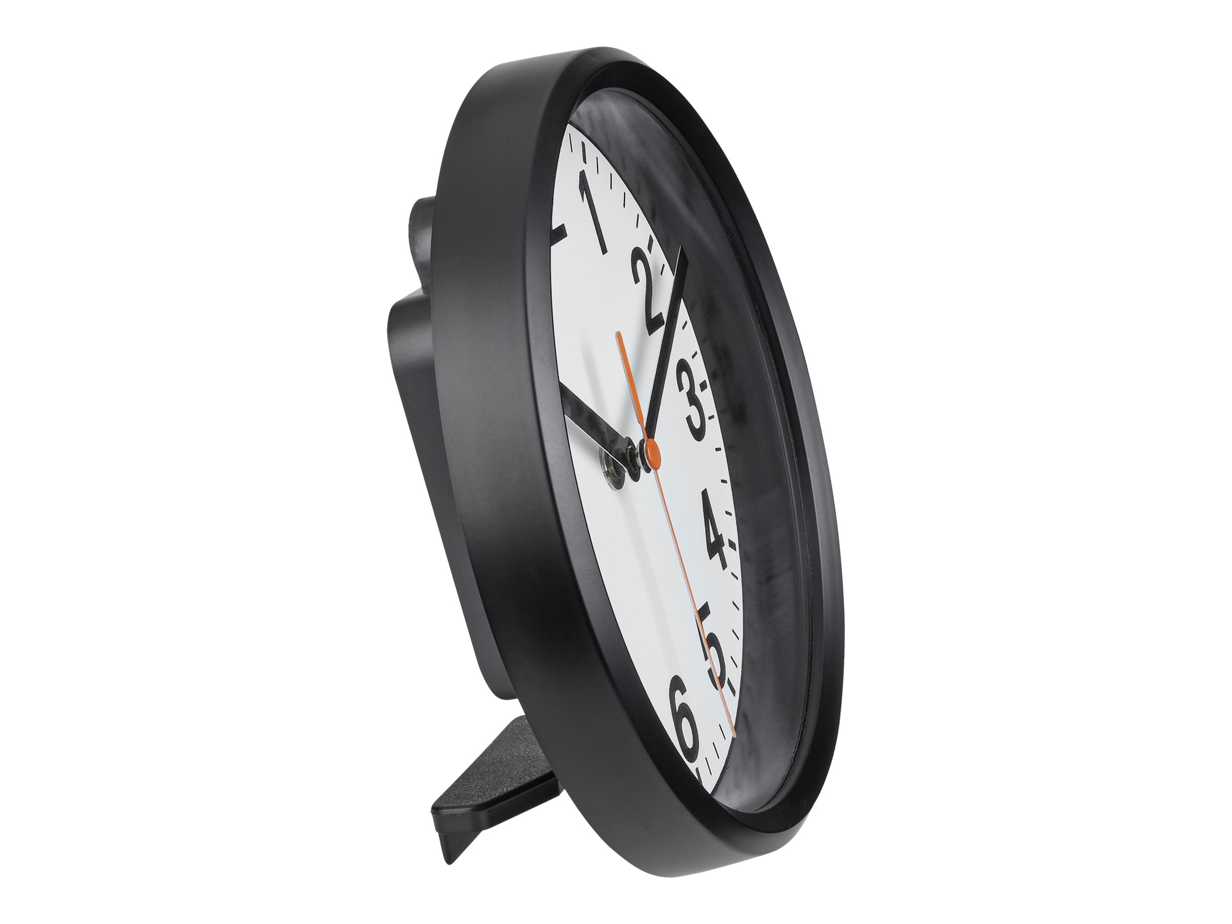 TFA - Ur - kvarts - desktop, vægmonterbar - 17.7 cm - ramme: sort