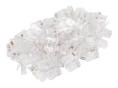 Lanberg - Netværk-konnektor - RJ-45 (han) - UTP - CAT 5e (pakke med 100)