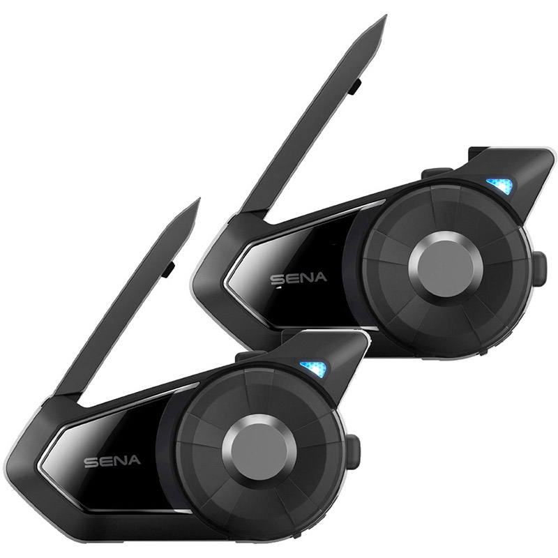 Sena Technologies Intercom Til Motorcykel 2 Enheder Bluetooth 4.1 Rækkevidde Op Til 2000 M