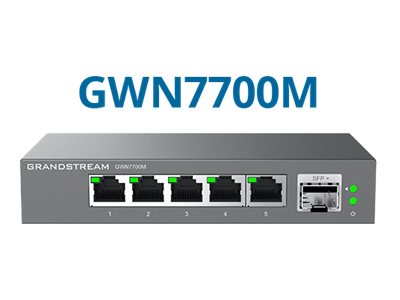 Grandstream GWN7700M Series GWN7700M Switch 5-porte 2.5 Gigabit Ethernet