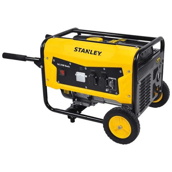 STANLEY vienfazis benzininis generatorius SG 3100 Basic, 2,9kW, 2x230V