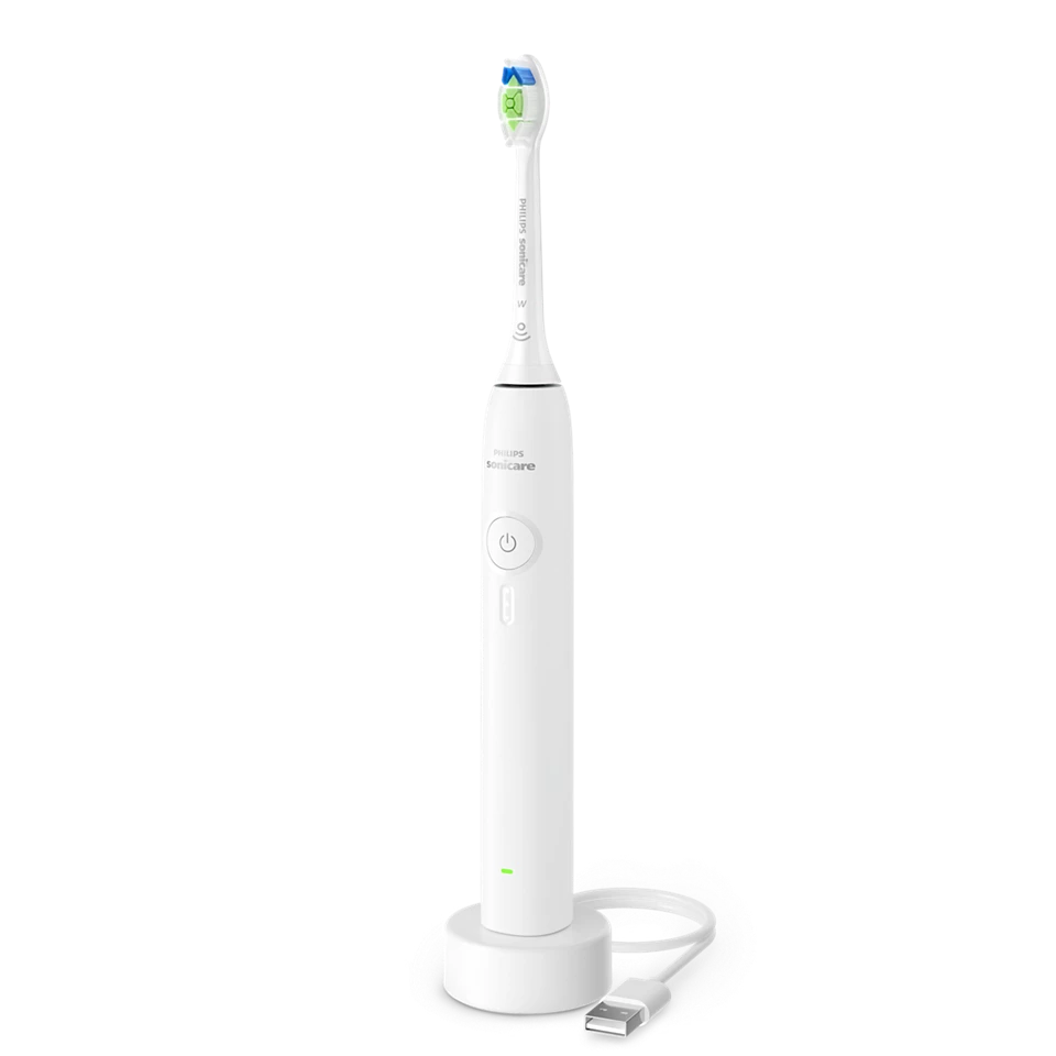 Philips 3100 series HX4031/21 Elektrisk tandbørste Hvid