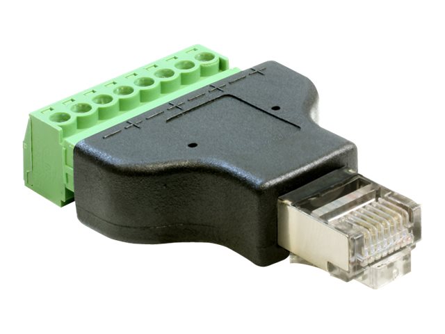Delock Rj45 Connector Terminal 8-pin Rj-45 8-pin