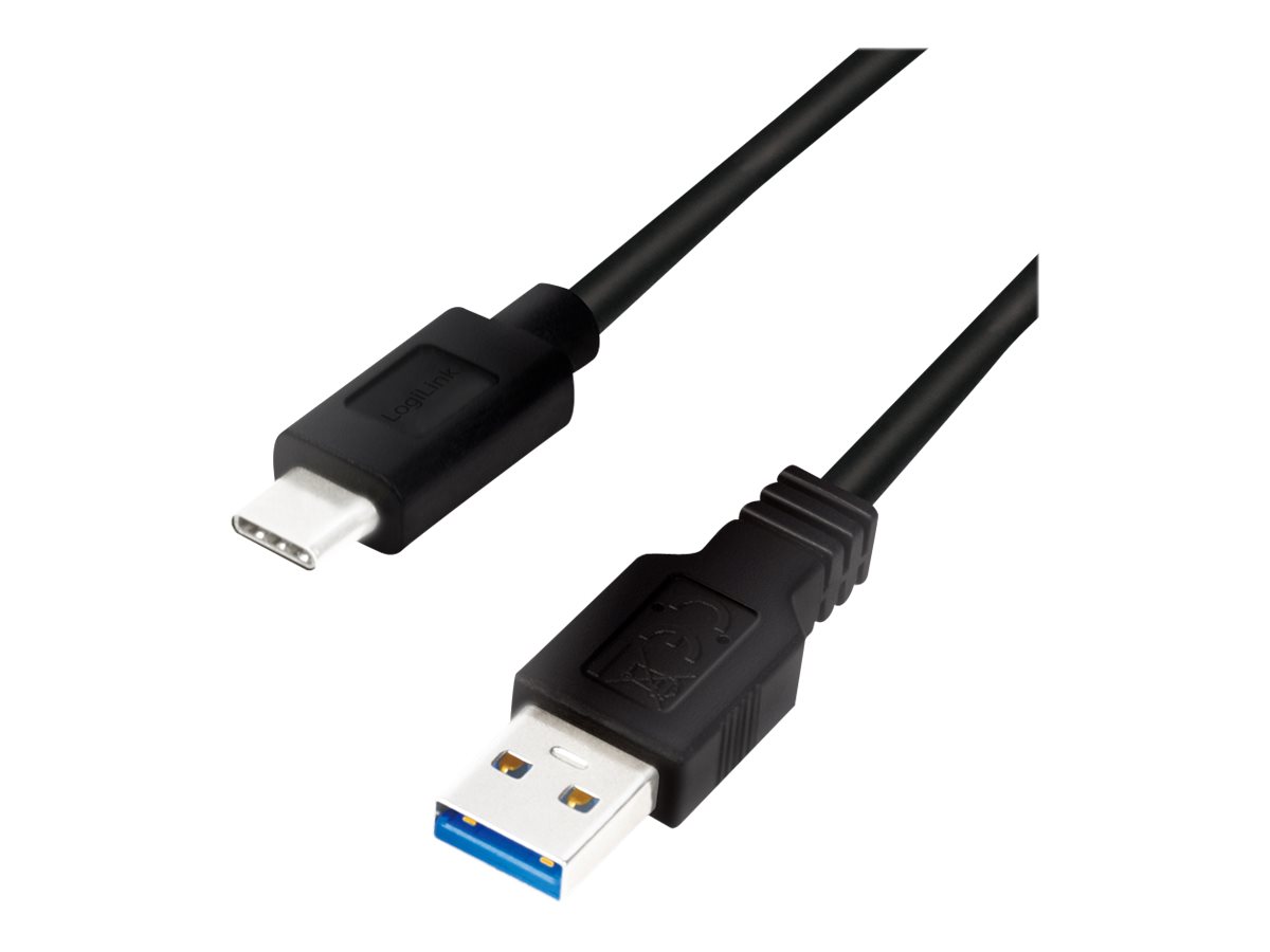 LogiLink 2direct LogiLink USB 3.2 Gen 1 USB Type-C kabel 50cm Sort
