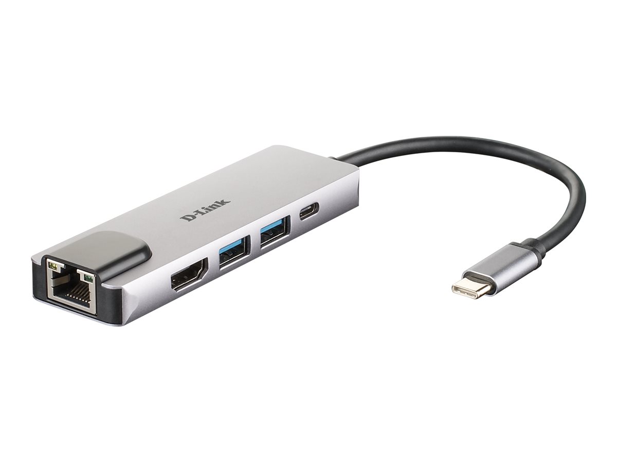 D-Link DUB-M520 USB-C / Thunderbolt 3 Dockingstation