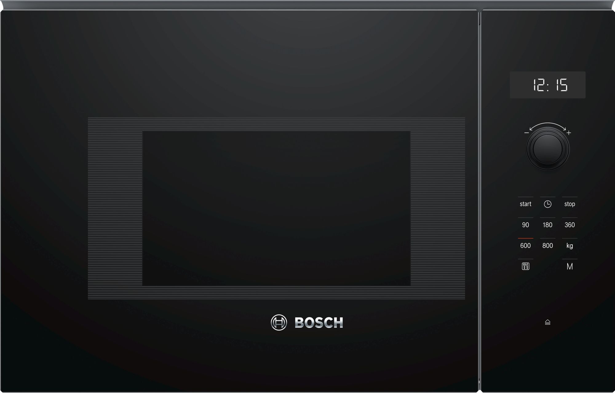 Bosch Serie | 6 BFL524MB0 - Mikrobølgeovn - til indbygning - 20 liter - 800 W - sort