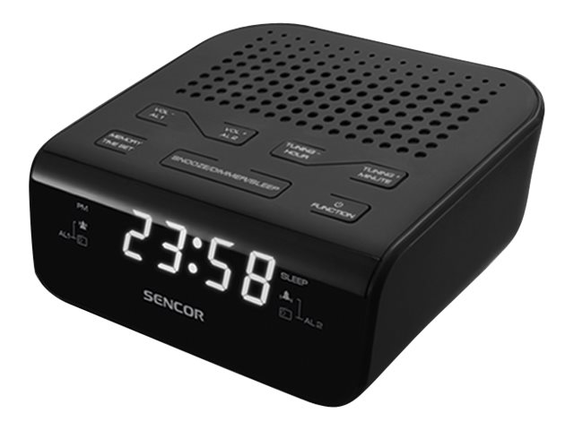 Sencor SRC 136 B Clock-radio Sort
