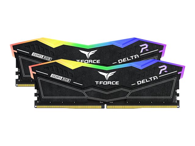T-Force DELTA RGB DDR5 32GB kit 7200MHz CL34 On-die ECC RAM - GEEKD.dk