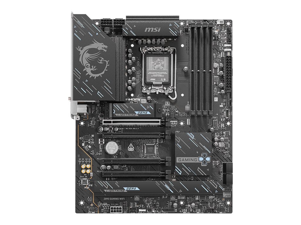 MSI Z890 GAMING WIFI ATX LGA1851 sokkel Intel Z890