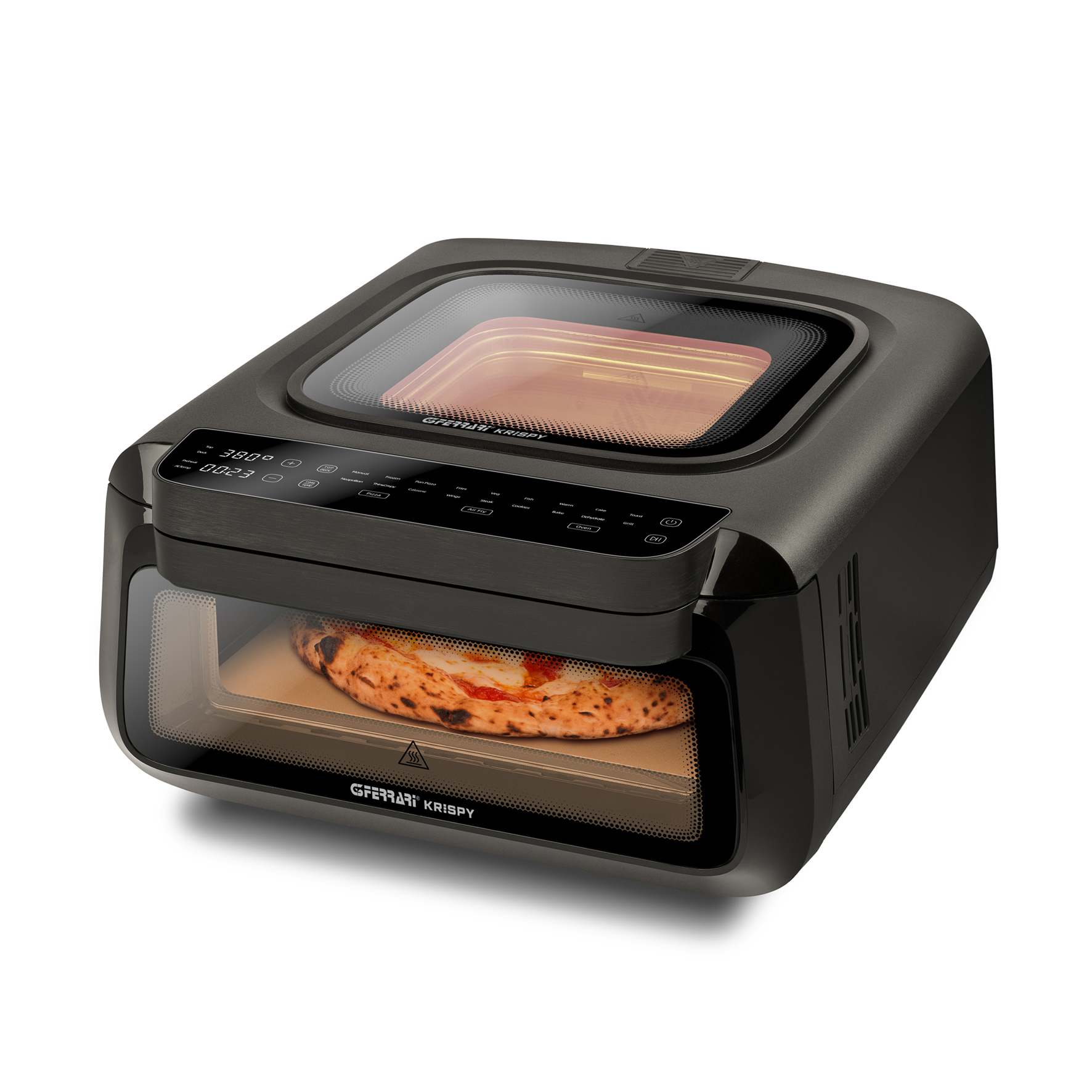 G3 Ferrari G10225, 1 pizza(er), Sort, Digital, 380 °C, 40 - 380 °C, 1,65 t