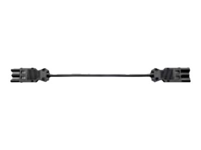 Bachmann Strøm GST18i3 (female) - Strøm GST18i3 (male) Sort Forlængerkabel til strøm
