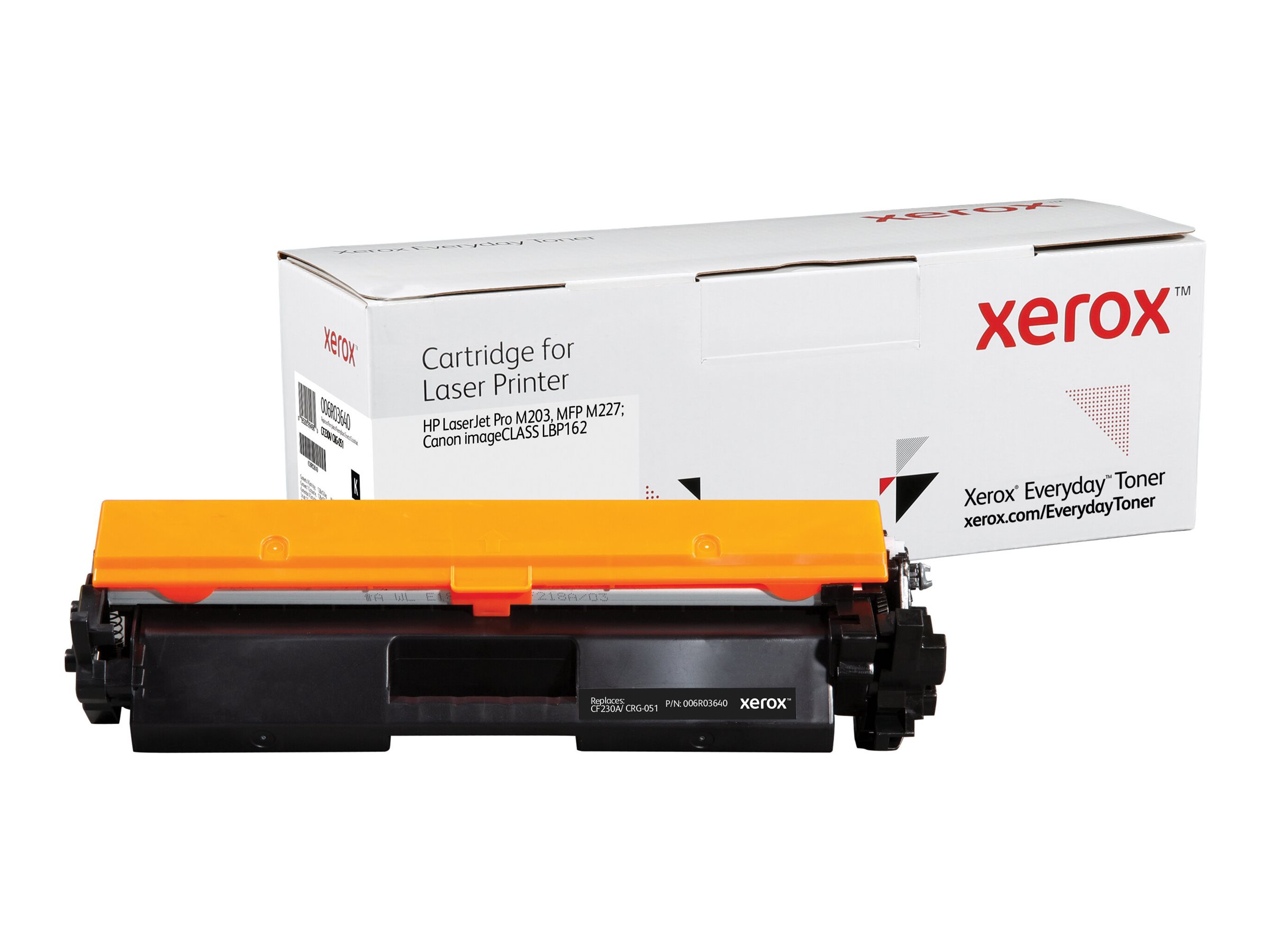 Xerox 006R03640 / Alternativ to HP 30A / CF230A and Canon CRG-051 / 2168C002 Black Toner