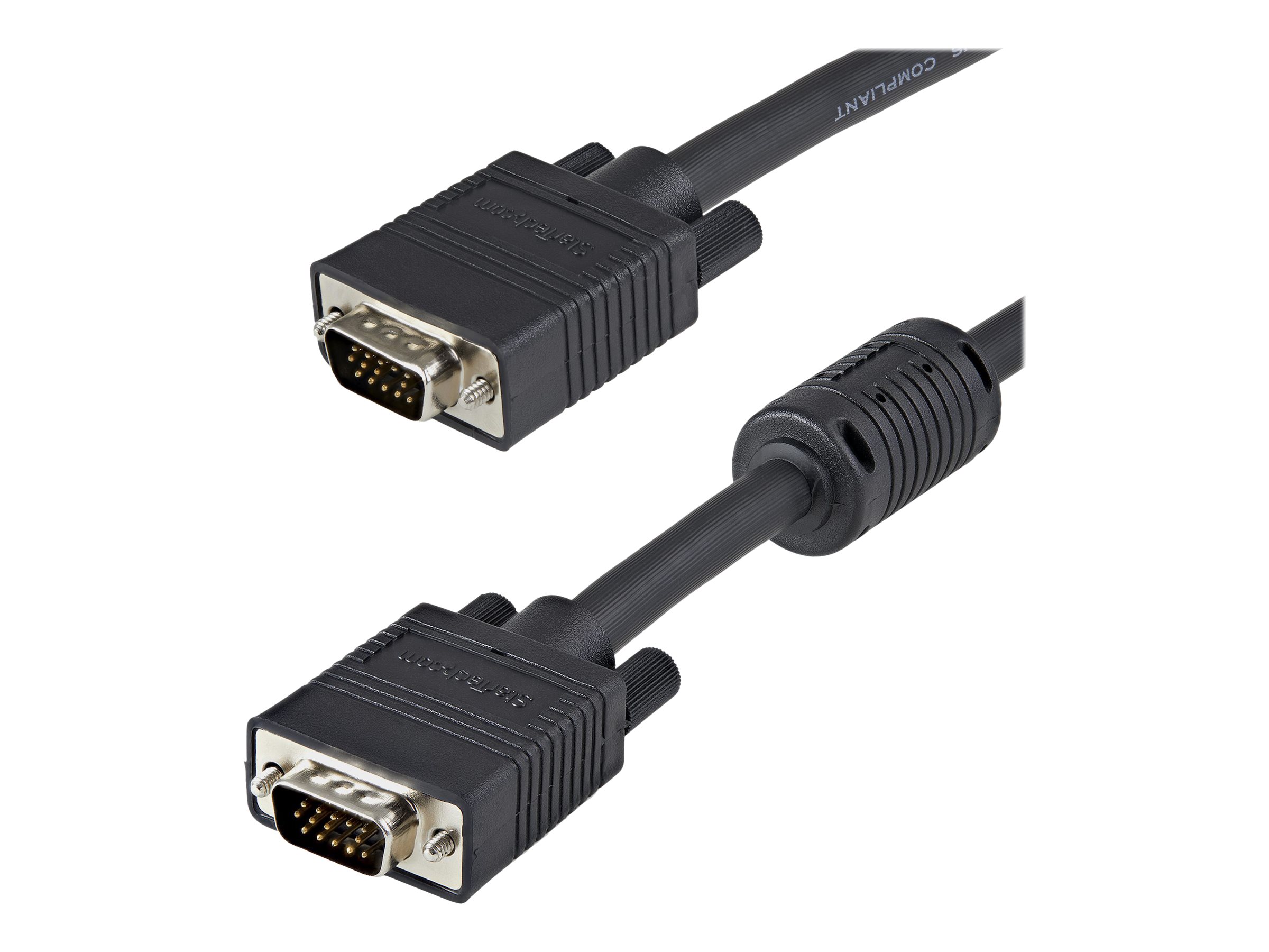 StarTech.com 15m Coax High Resolution Monitor VGA Cable HD15 M/M VGA-kabel 15m Sort