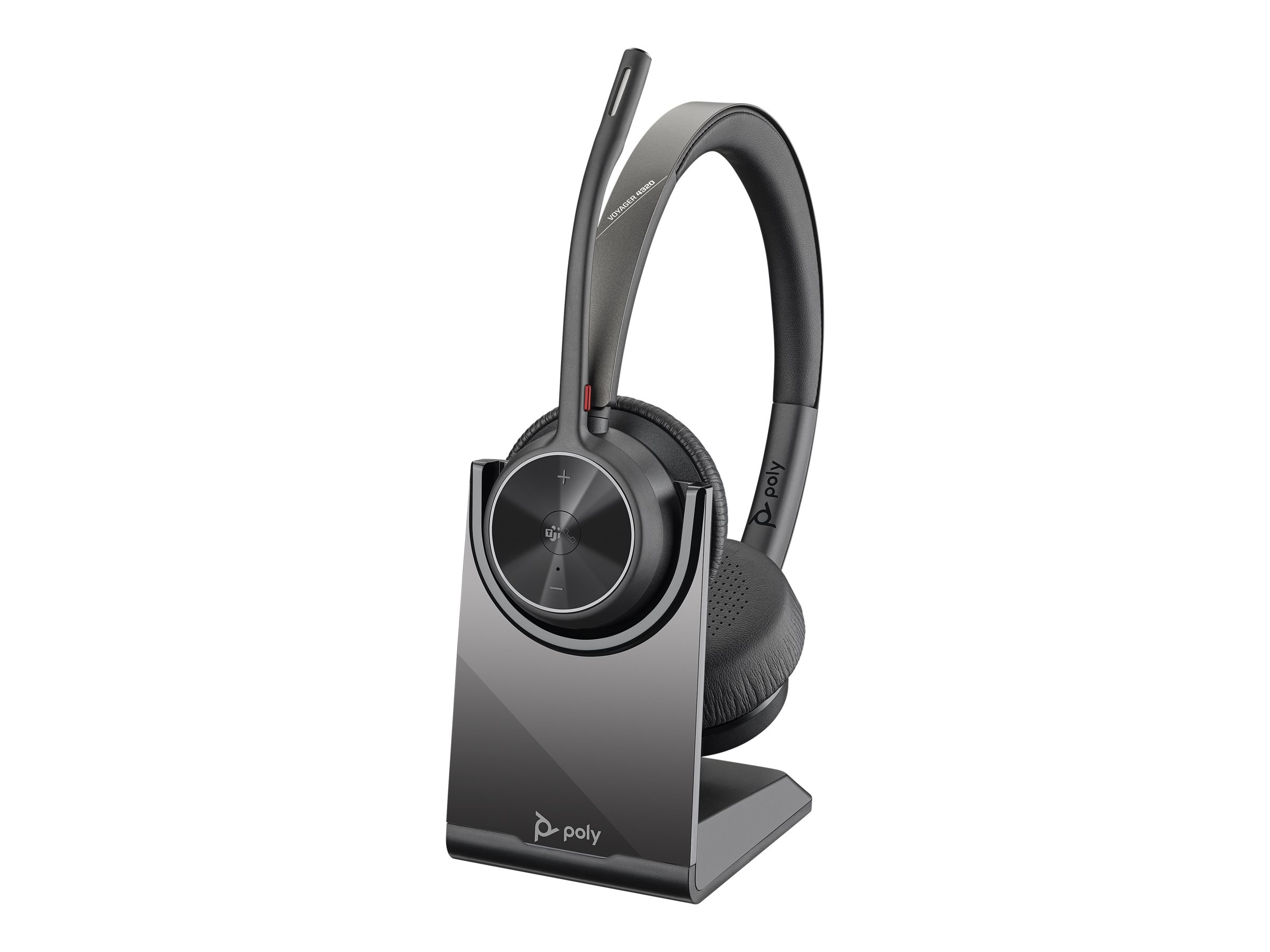 Hp Poly Voyager 4320m Incl Charging Stand Stereo Usb-a Microsoft Teams Sort