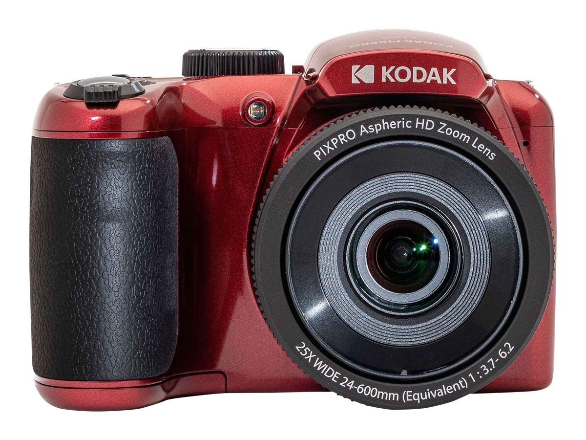 Kodak PIXPRO AZ255 digitalt kamera - rød, 16 MP, 25x zoom, Full HD