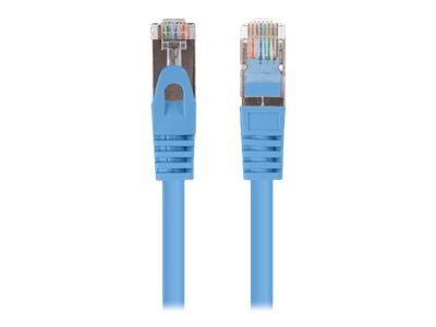 Lanberg patch cable - 1 m - blue (RAL 5012) - Blå - 1meter