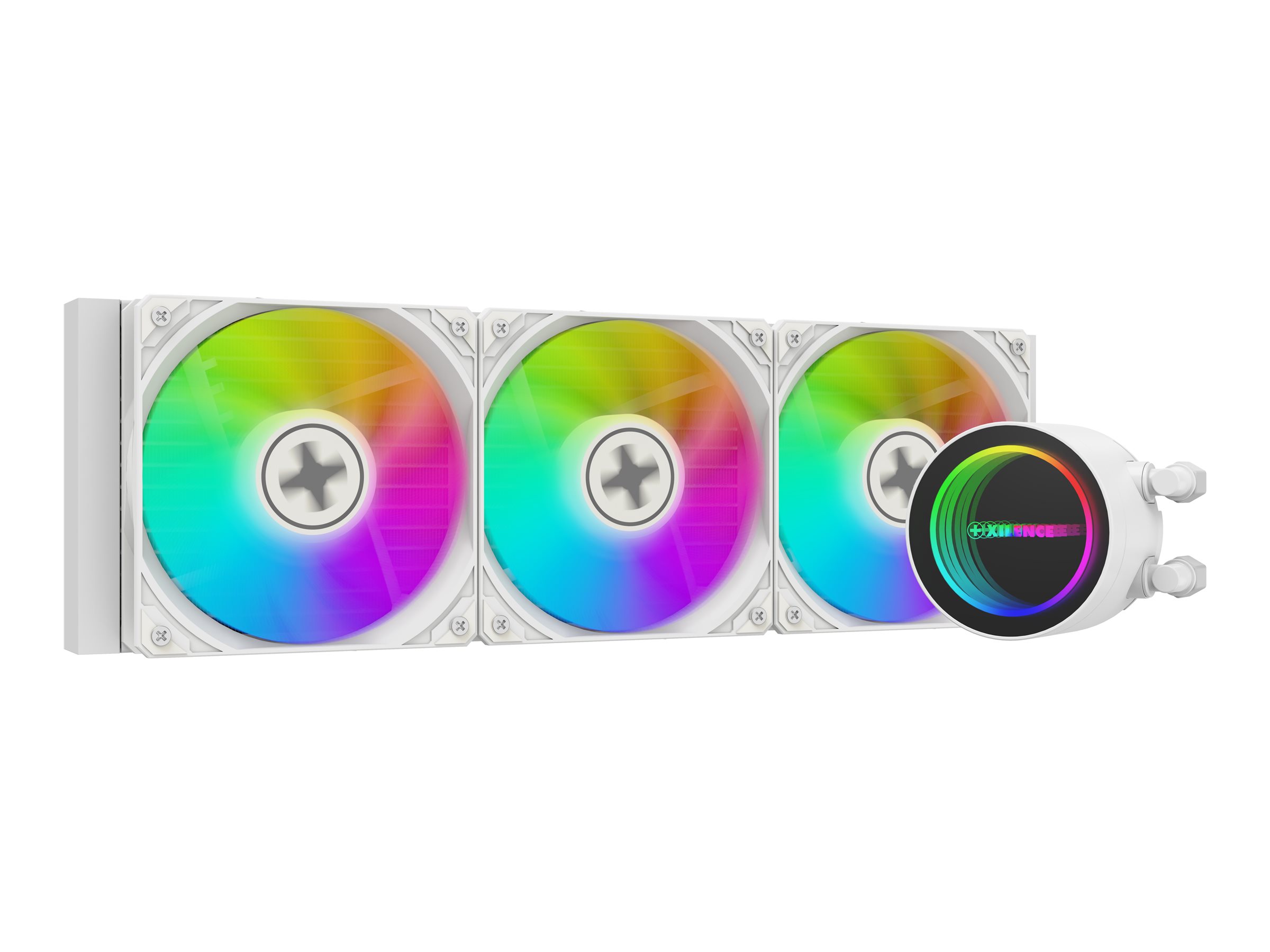 Xilence LQ360G.W.ARGB kølesystem 1-pack Hvid 120 mm billede