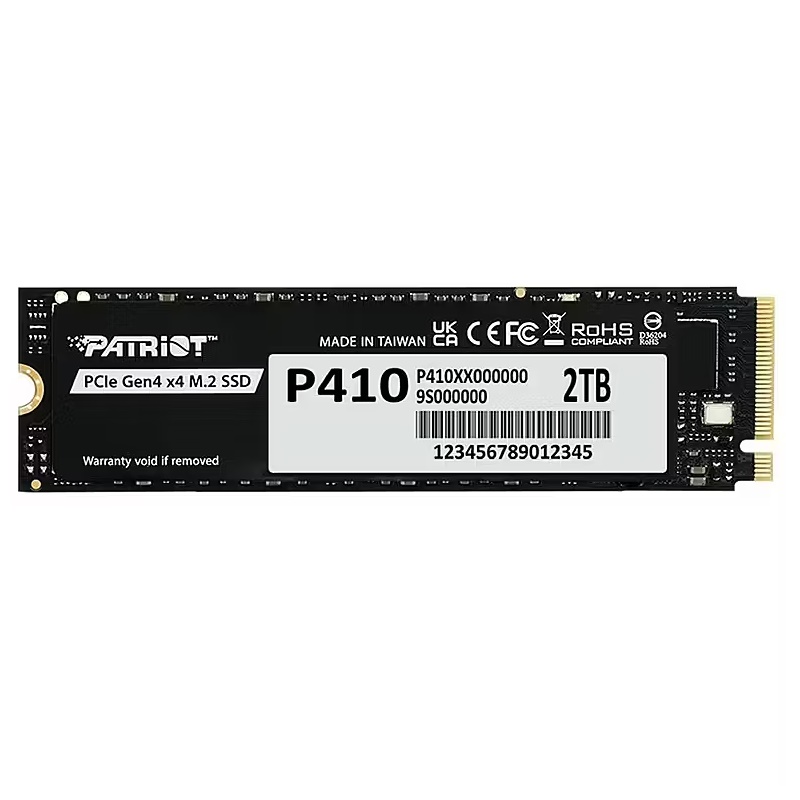 Patriot P410 Solid state-drev 2TB M.2 PCI Express 4.0 x4 (NVMe)