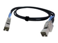 QNAP Serial Attached SCSI (SAS) eksternt kabel Sort 1m