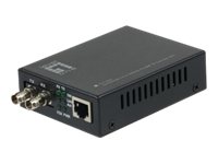 LevelOne FVT-2002 J45 to ST Fast Ethernet Media Converter Multi-Mode Fiber 1310nm 2km