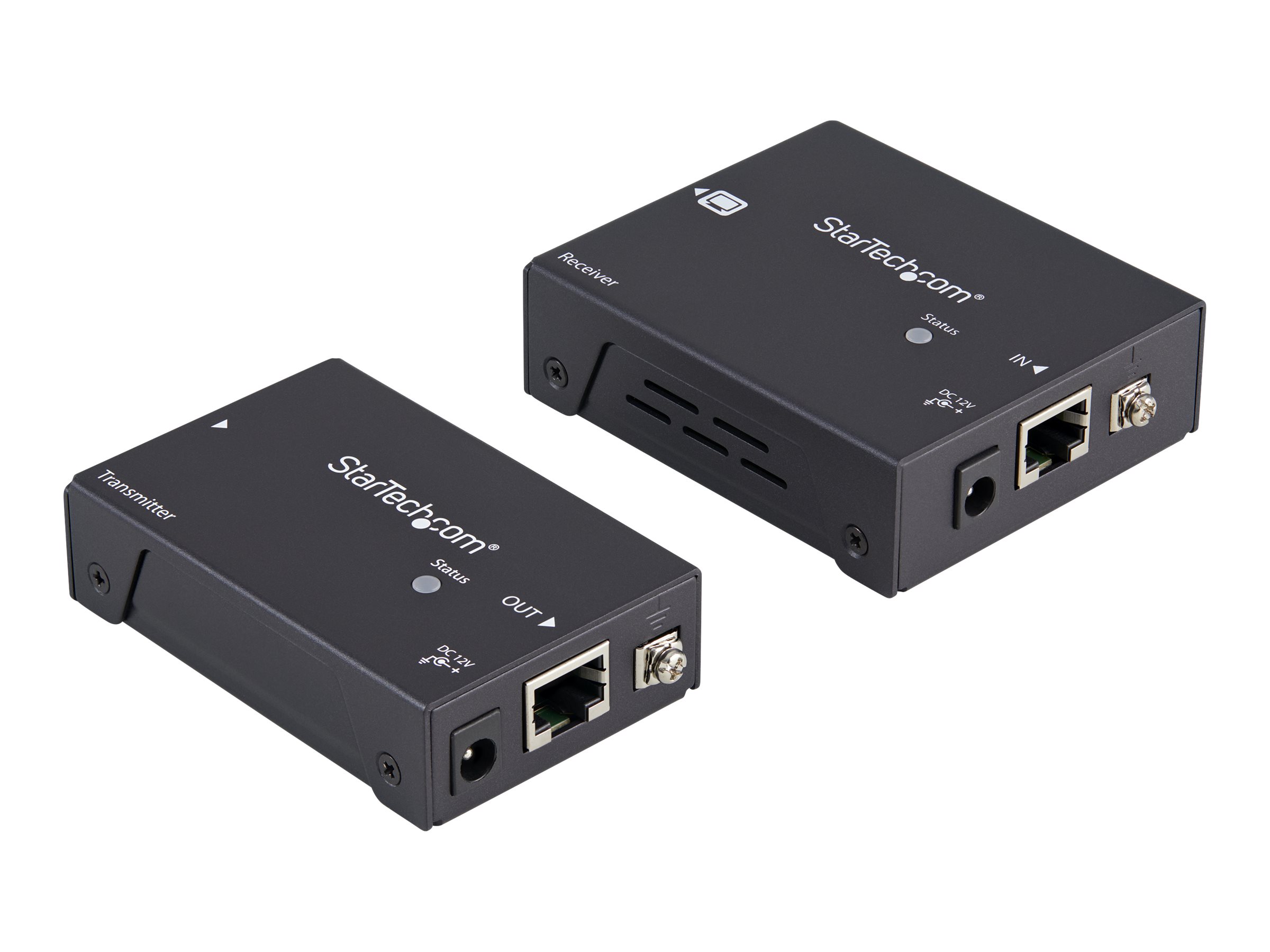 StarTech.com 330 ft. (100 m) HDMI Over Cat6 Extender - HDMI over CAT5 - HDBaseT Extender - 4K30 - HDMI Video Extender (ST121HDBTPW) Video/audio