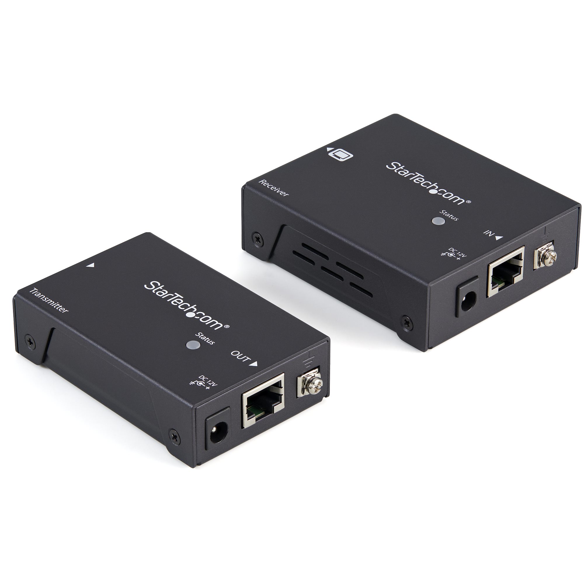 StarTech.com 330 ft. (100 m) HDMI Over Cat6 Extender - HDMI over CAT5 - HDBaseT Extender - 4K30 - HDMI Video Extender (ST121HDBTPW) Video/audio
