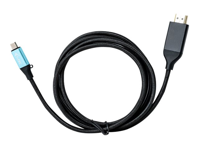 HDMI-kabel USB-C til HDMI i-Tec 2 m - 4K 60 Hz (Sort)