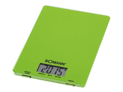 Bomann Køkkenvægt Grøn