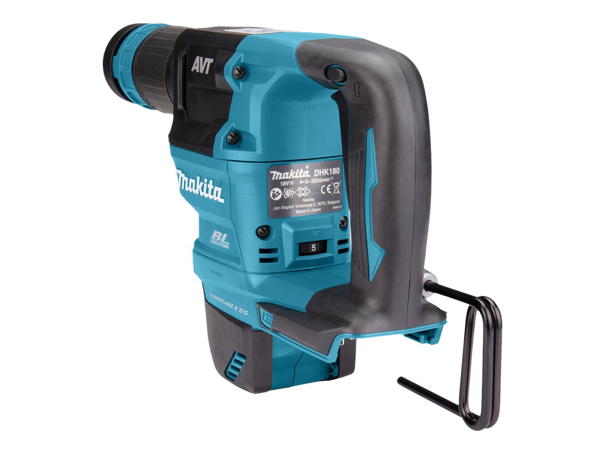 Makita DHK180Z - Mejselhammer - ledningfri - SDS-plus - 3.1 Joule - intet batteri - 18 V - SOLO