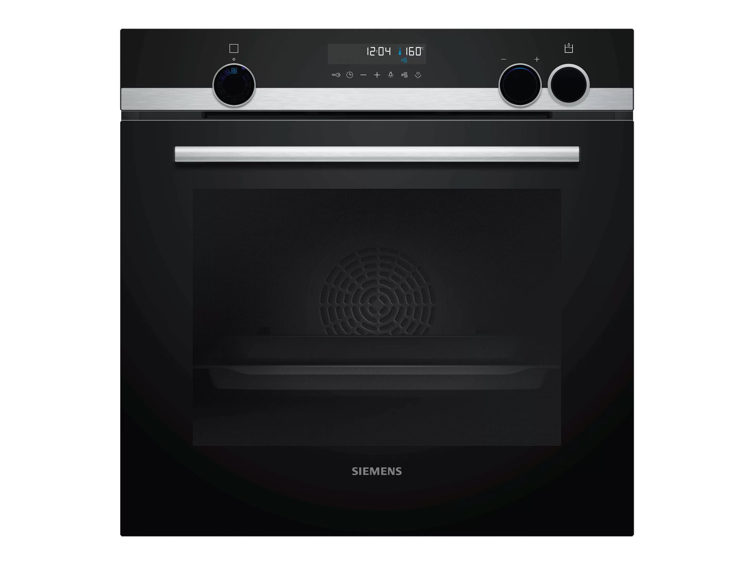Siemens iQ500 HR538ABS1 - Ovn - med dampfunktion - til indbygning - niche - bredde: 56 cm - dybde: 55 cm - højde: 58.5 cm - med selv-rengøring - Klas