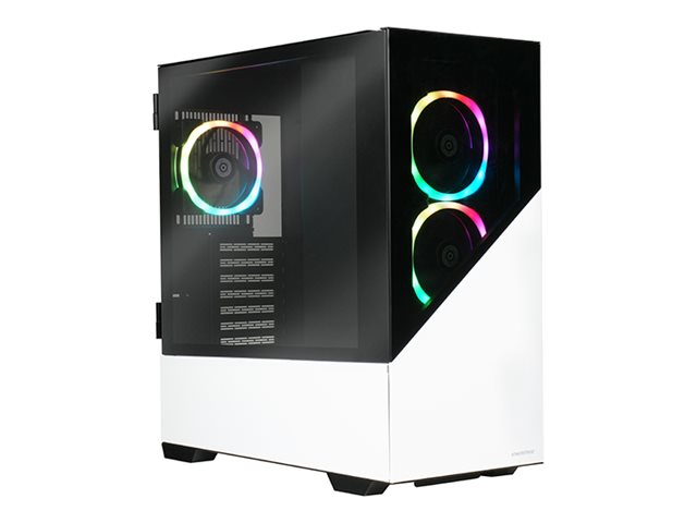 Enermax ECA-EK8-WW-ARGB - Kabinet - Miditower - Hvid