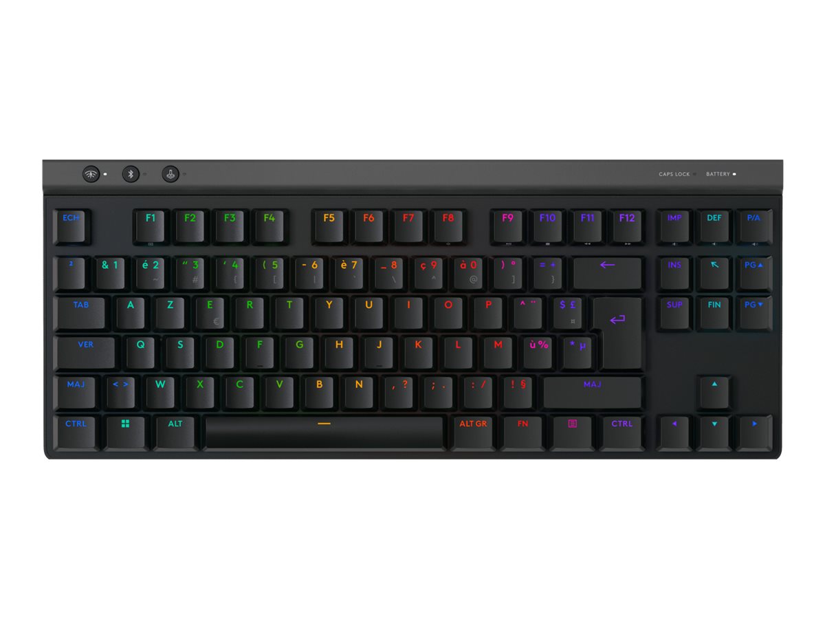 Logitech G G515 Tastatur Mekanisk LIGHTSYNC Trådløs Kablet Fransk